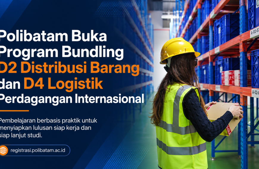 Polibatam Buka Program Bundling D2 Distribusi Barang dan D4 Logistik Perdagangan Internasional