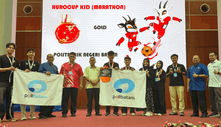 Delegasi Polibatam Raih 11 Medali pada FIRA RoboWorld Cup 2026 di Malaysia