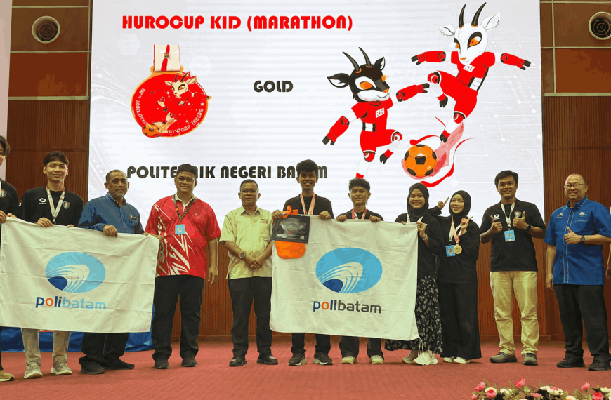 Polibatam Delegation Wins 11 Medals at the 2026 FIRA RoboWorld Cup in Malaysia