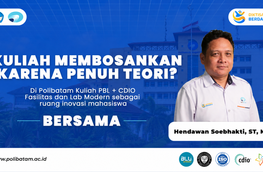 POLICAST Episode 2 Bahas Cara Belajar Seru di Polibatam melalui PBL dan CDIO