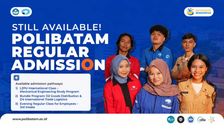 Polibatam Still Opens Regular Admission Pathways, Registration Available until 17 July 2026