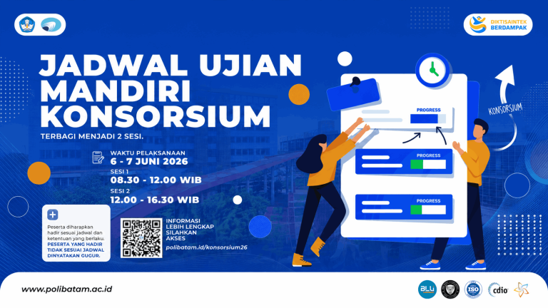 Polibatam Umumkan Jadwal Ujian Mandiri Konsorsium 2026