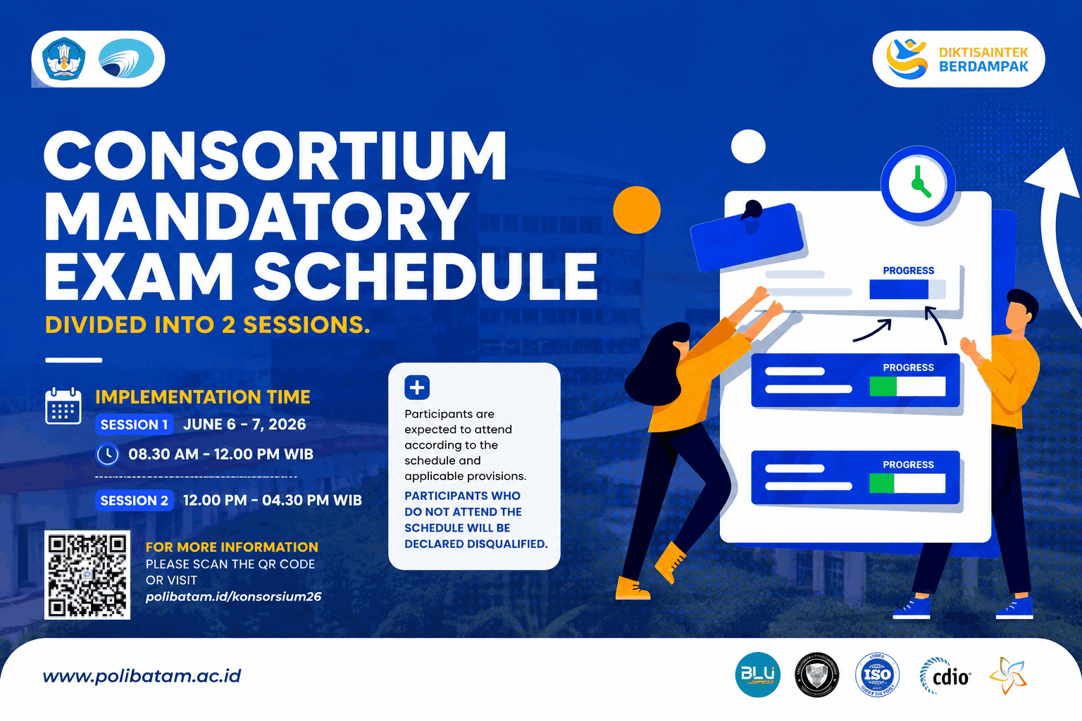 Polibatam Announces the 2026 Consortium Independent Examination Schedule