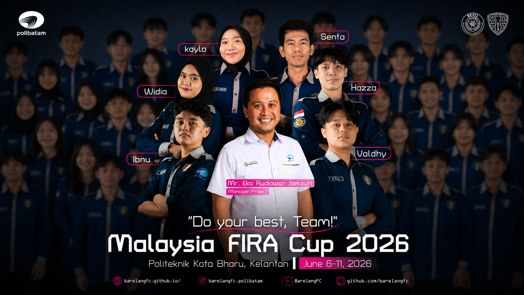 Barelang FC Polibatam Ready to Compete in the 2026 Malaysia FIRA Cup