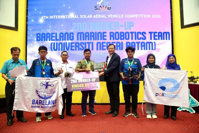 Barelang Marine Robotics Team Polibatam Raih Prestasi di Kompetisi Internasional Solar Aerial Vehicle 2026 Malaysia