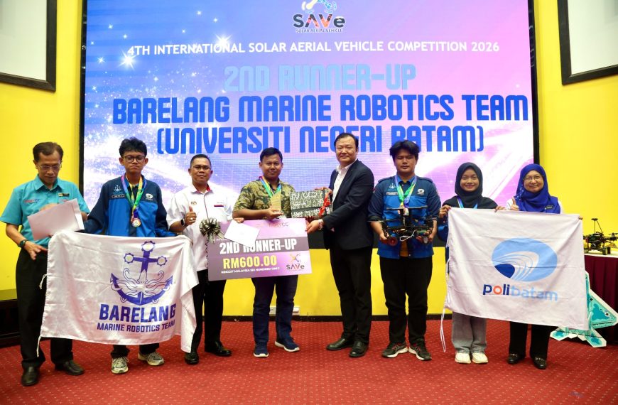 Barelang Marine Robotics Team of Polibatam Wins Awards at the 2026 International Solar Aerial Vehicle Competition in Malaysia