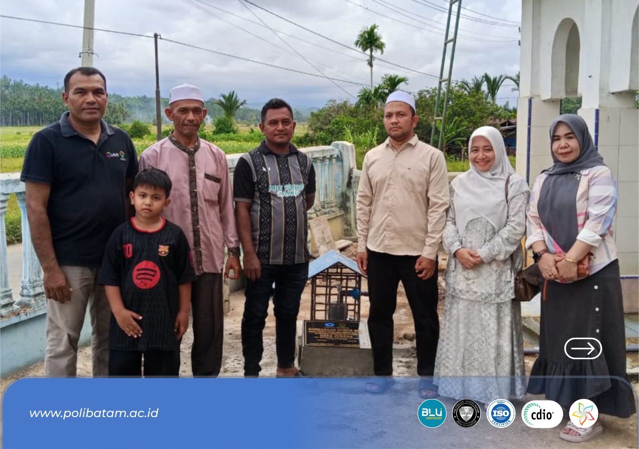 Polibatam Provides Bore Well Assistance for Residents of Jurong Village, North Aceh
