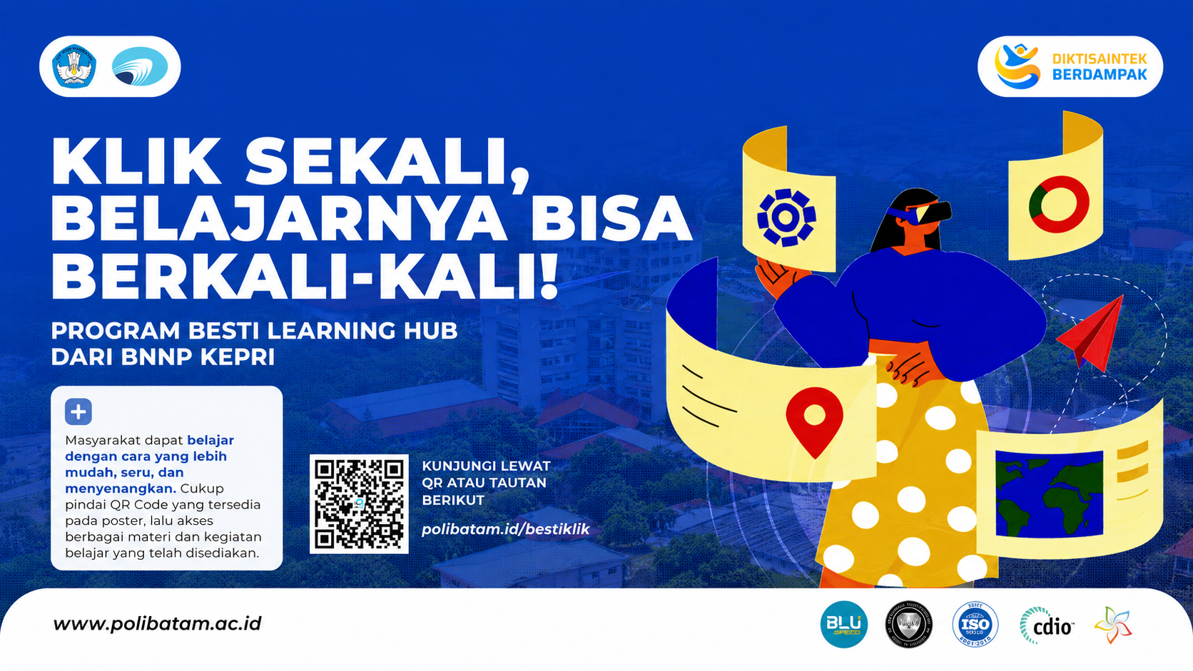 Polibatam Dukung Publikasi BESTI Learning Hub BNNP Kepri