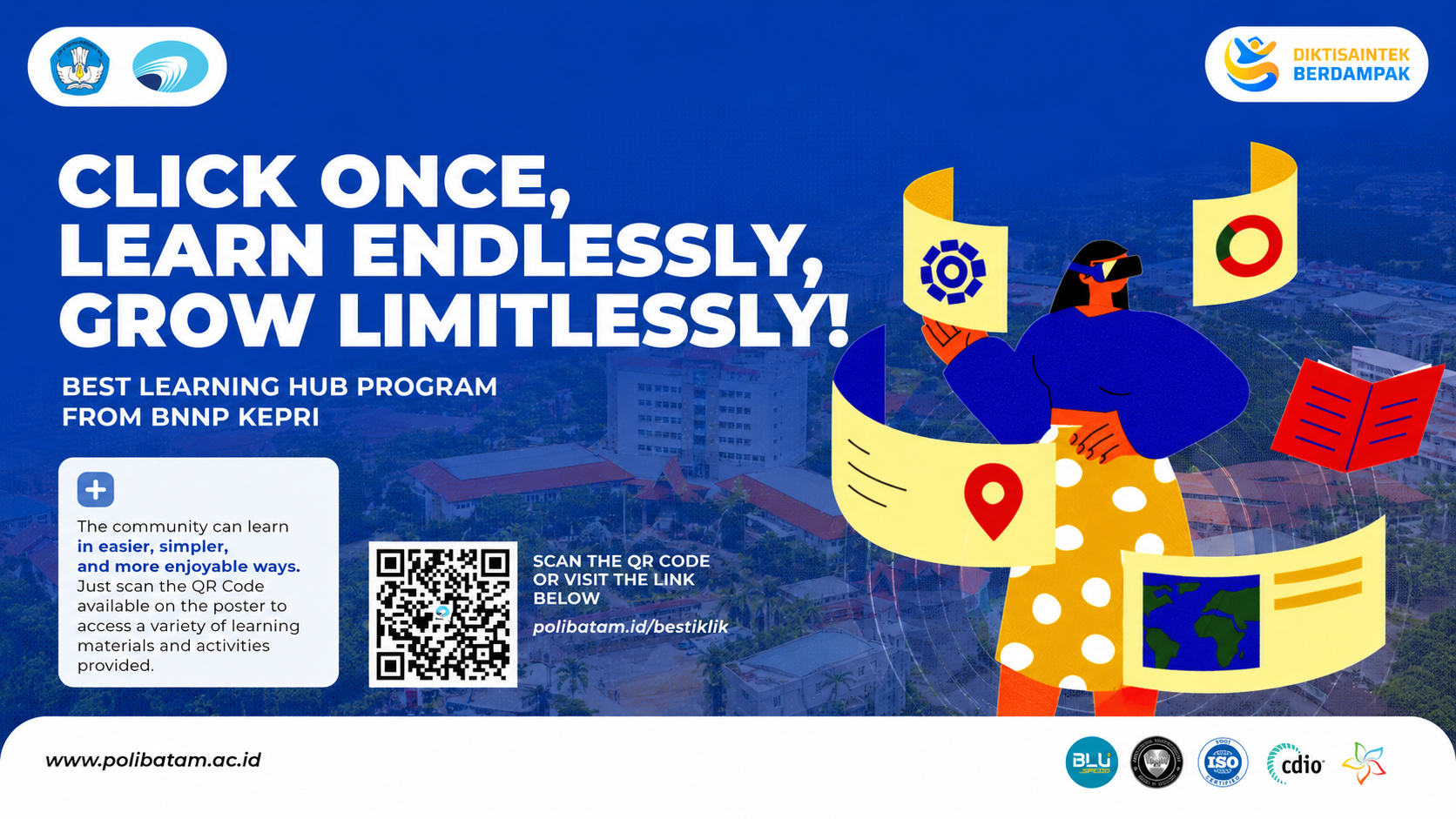 Polibatam Supports the Publication of BNNP Riau Islands’ BESTI Learning Hub