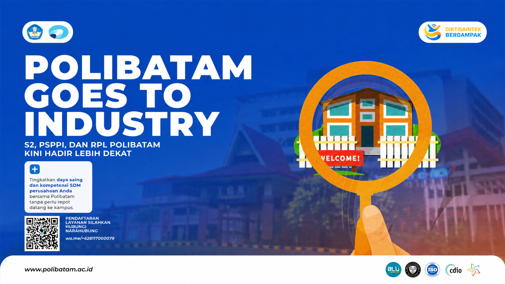Polibatam Hadir Lebih Dekat melalui Layanan Jemput Bola Sosialisasi dan Pendaftaran di Perusahaan