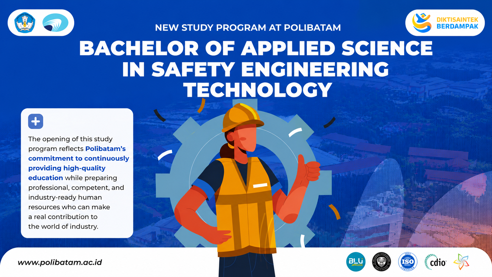 Polibatam Officially Launches Bachelor of Applied Science in Safety Engineering Technology