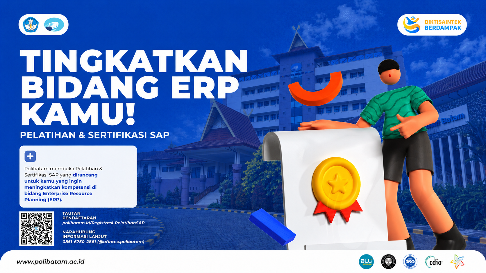 Polibatam Buka Pelatihan dan Sertifikasi SAP untuk Tingkatkan Kompetensi ERP