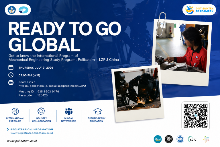 Polibatam to Hold Information Session on International Mechanical Engineering Program with LZPU China