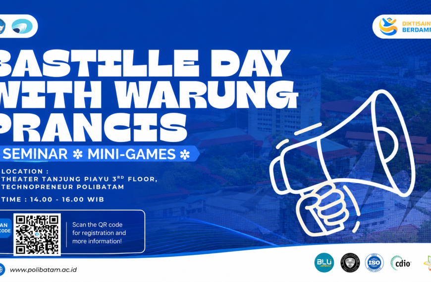 Polibatam Holds Bastille Day with Warung Prancis, Inviting Students to Explore French Culture in a Fun and Interactive Way