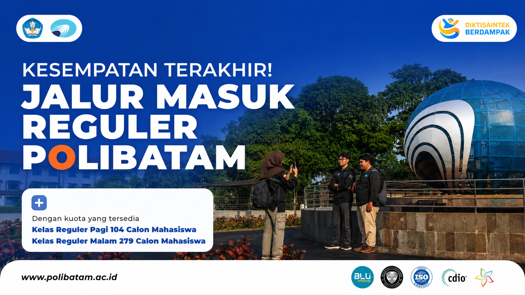 Last Chance to Become a Polibatam Student This Year, Regular Morning Track and Regular Evening Class Still Open