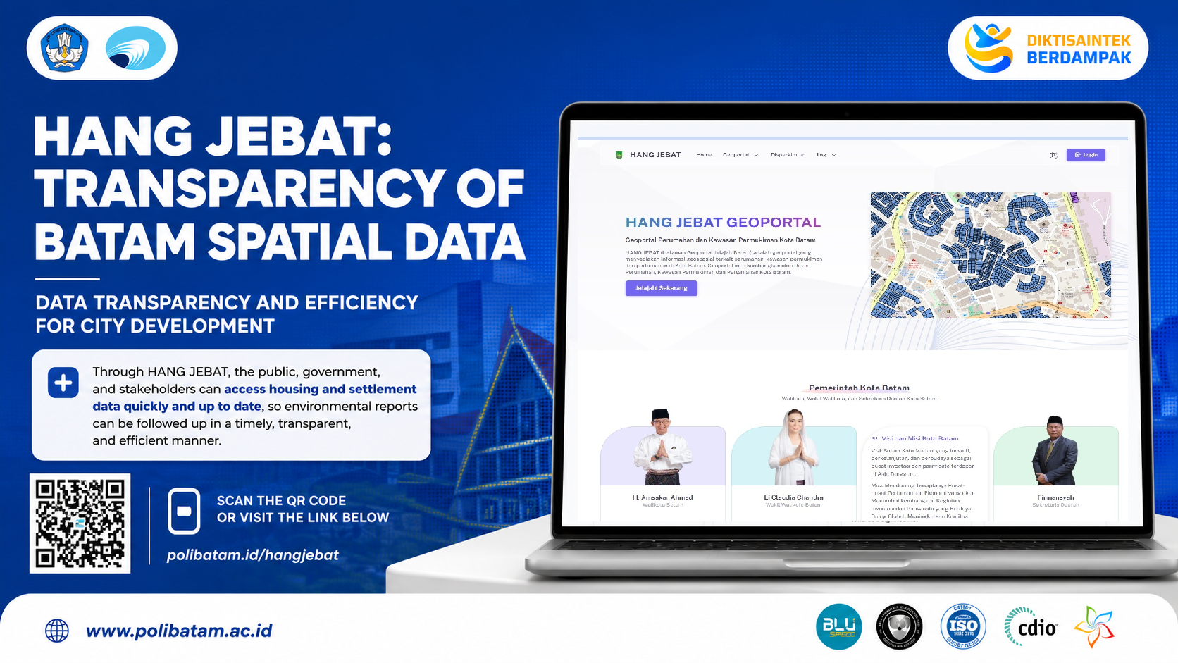 HANG JEBAT Geoportal Application for Housing and Settlement Areas in Batam City: Data Transparency and Efficiency for Urban Development