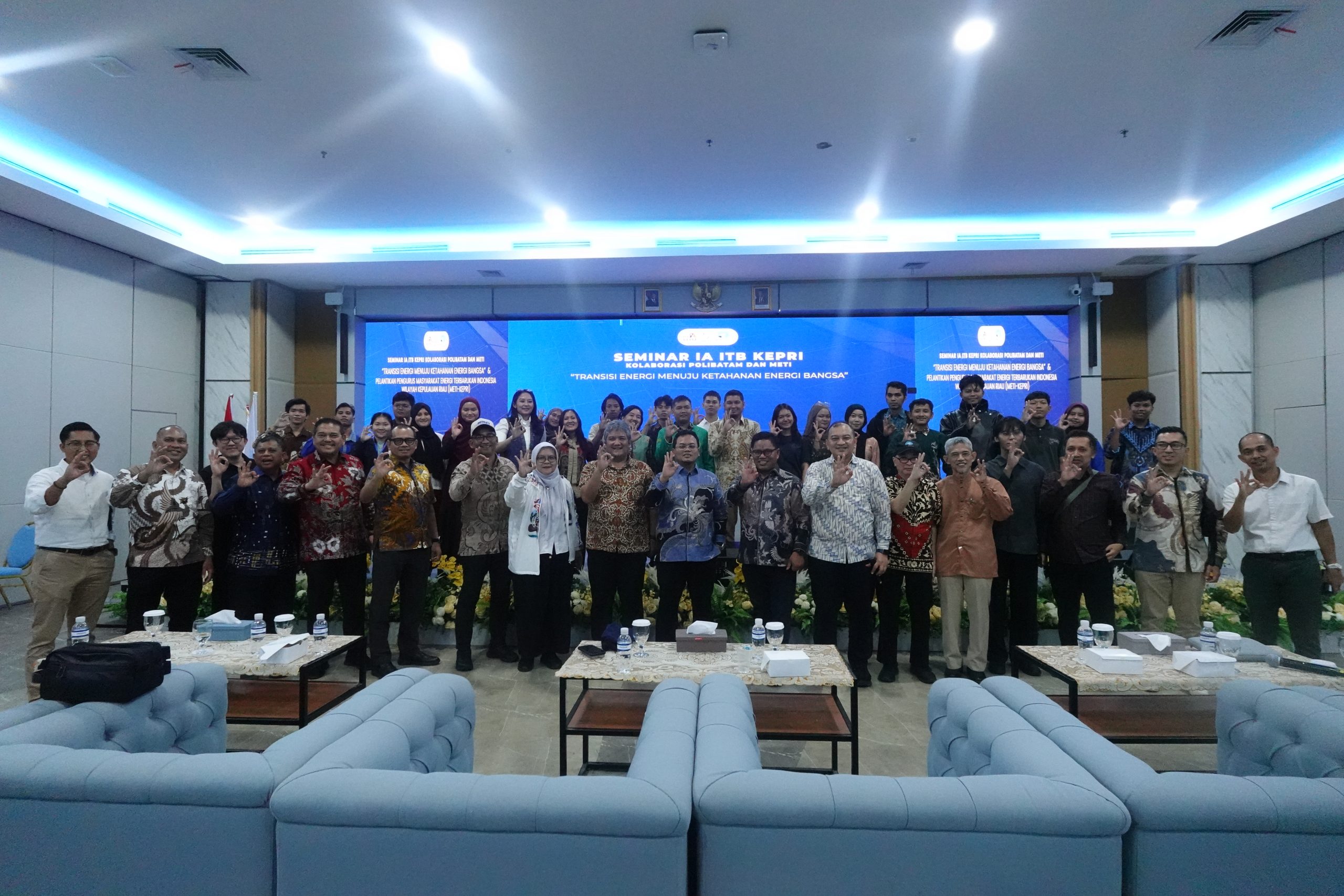 METI Kepulauan Riau Resmi Dikukuhkan di Polibatam, Dorong Batam Jadi Pusat Energi Terbarukan