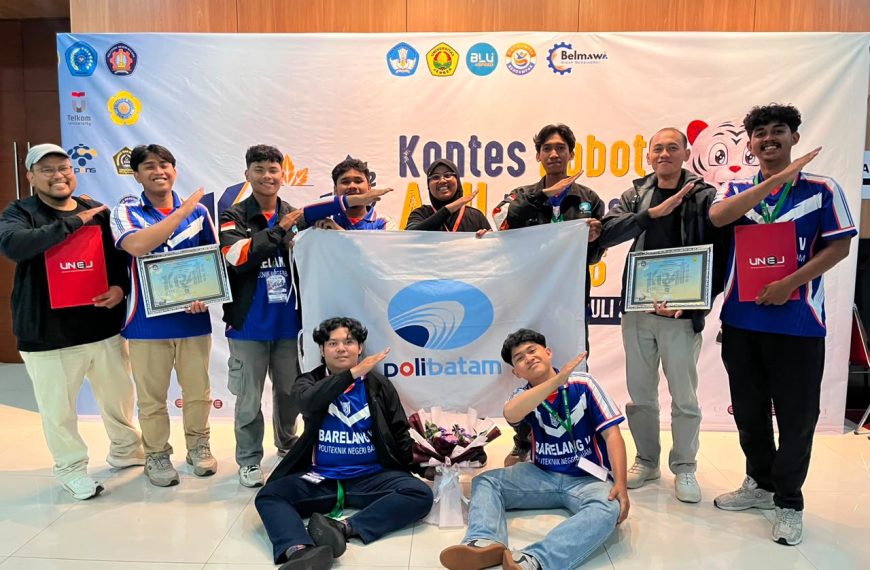 Polibatam Robotics Team Makes Its Mark Nationally, Wins Two Awards at KRAI 2026