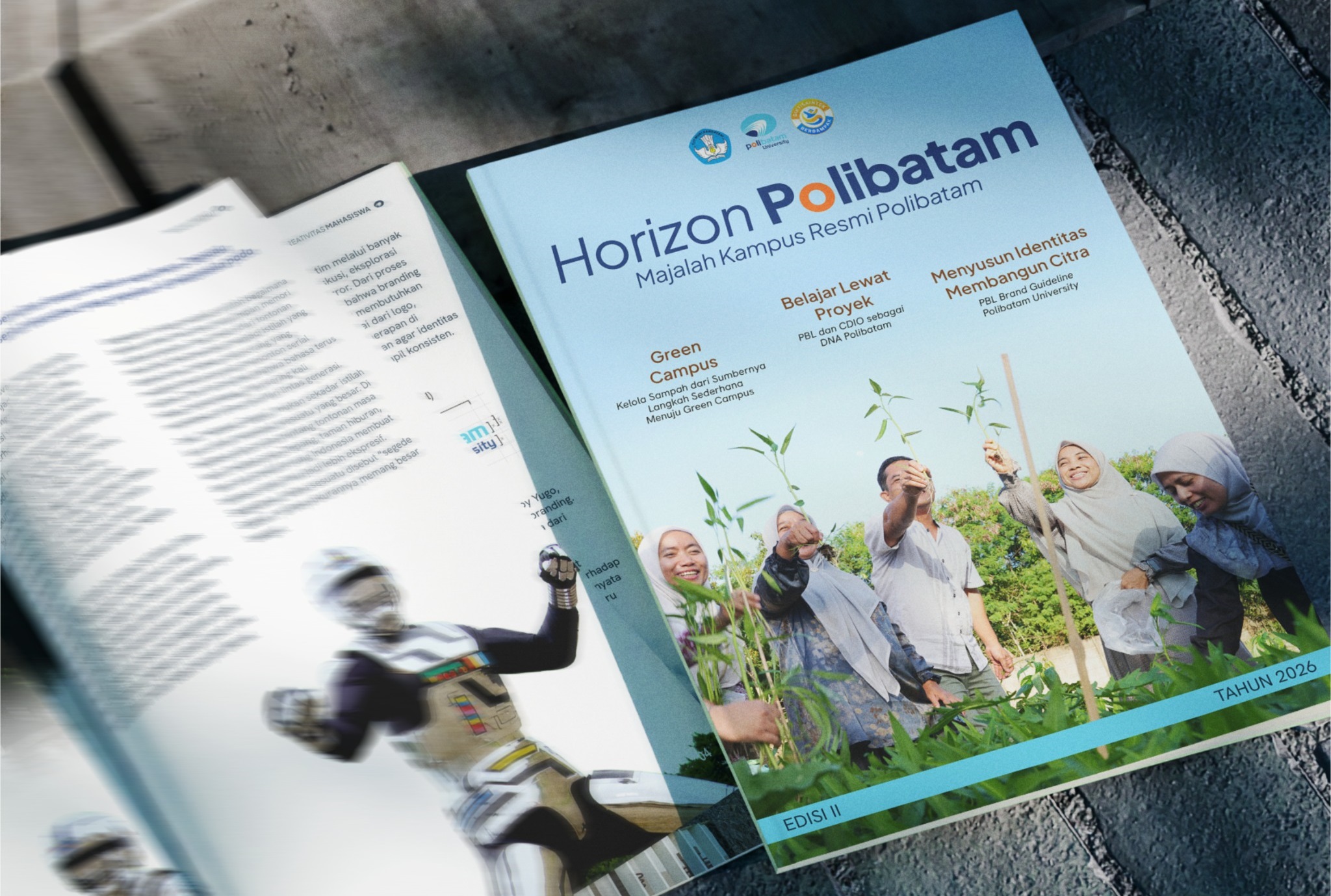 Horizon Polibatam Edisi Kedua Hadir Mengangkat Tema Green Campus dan SDGs
