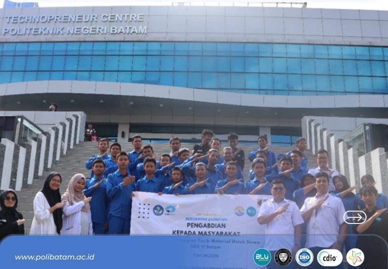 Polibatam Gelar Pelatihan Uji Tarik Material Untuk Siswa SMKN 11 Batam