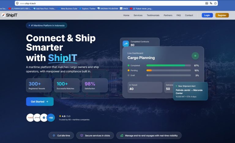 Polibatam and PT KTU Shipyard Batam Strengthen Maritime Competencies through the Ship.IT Platform