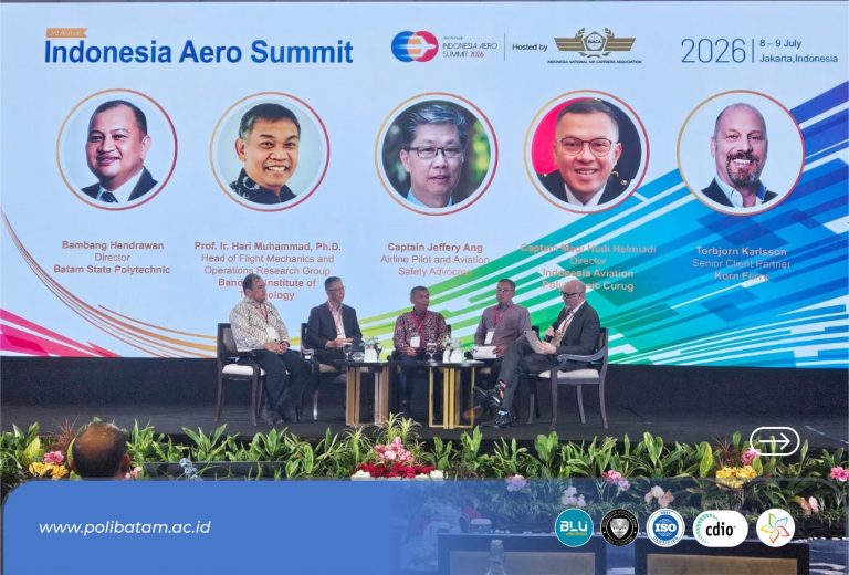 Polibatam Berpartisipasi dalam Indonesia Aero Summit 2026, Perkuat Peran Vokasi di Sektor Aviasi Nasional