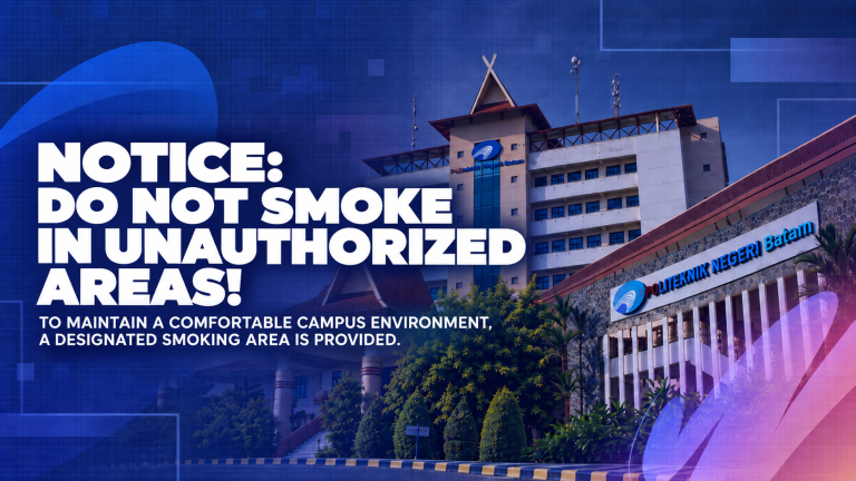 Polibatam Implements a Smoke-Free Campus Policy and Provides Designated Smoking Areas