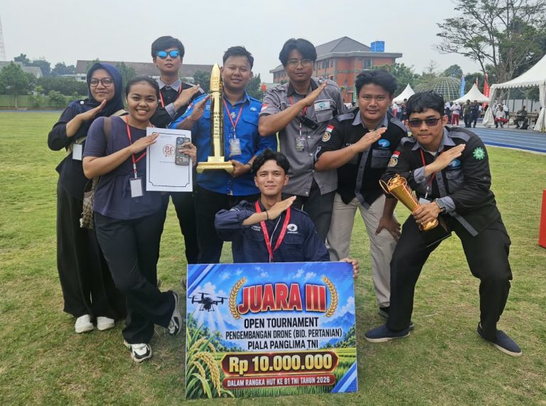 TERBANG TINGGI! TIM DRONE POLIBATAM RAIH JUARA 3 PIALA PANGLIMA TNI 2026