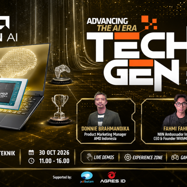 Polibatam Students, Get Ready to Experience AMD Ryzen™ AI!