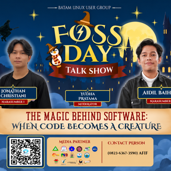 Turn Code into Creation—Join FOSSDAY 2026 at Polibatam!