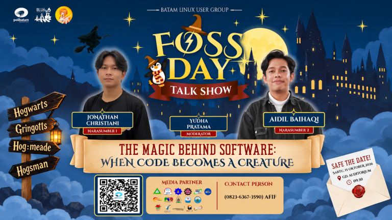 Turn Code into Creation—Join FOSSDAY 2026 at Polibatam!