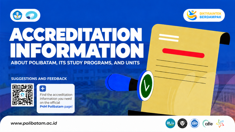 Polibatam Provides Accreditation Information through the P4M Website