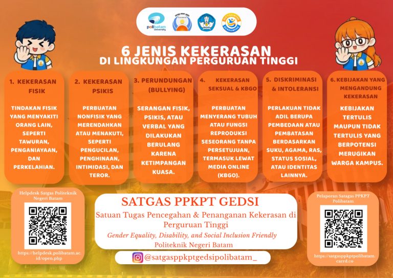 Kenali 6 Jenis Kekerasan di Perguruan Tinggi, Polibatam Dorong Kampus Aman dan Inklusif